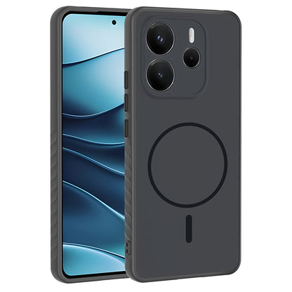 Xiaomi Redmi Note 14 4G Kılıf M-safe Şarj Özellikli Zore Tea Kapak