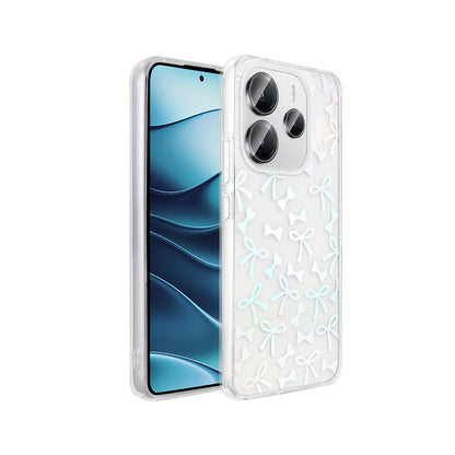 Xiaomi Redmi Note 14 4G Kılıf Şeffaf Figürlü Zore Folk Sert Kapak