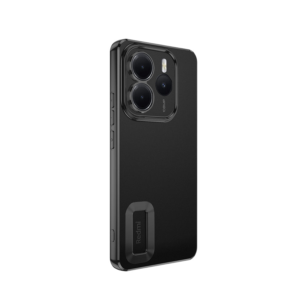 Xiaomi Redmi Note 14 5G Kılıf Kamera Korumalı Logo Gösteren Zore Omega Kapak