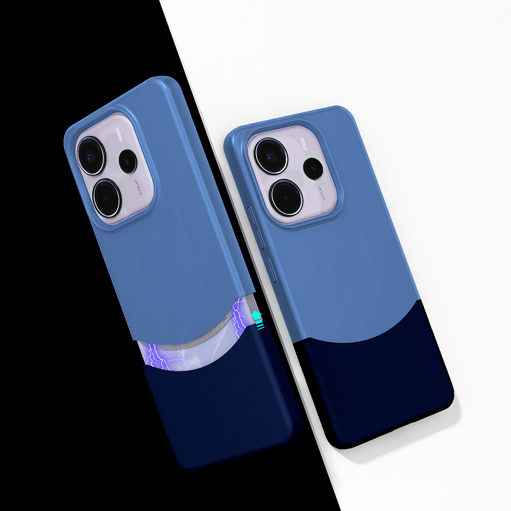 Xiaomi Redmi Note 14 5G Kılıf Mıknatıslı Zore Duble Kapak