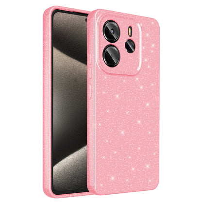 Xiaomi Redmi Note 14 Kılıf Kamera Korumalı Simli Lüks Zore Koton Kapak