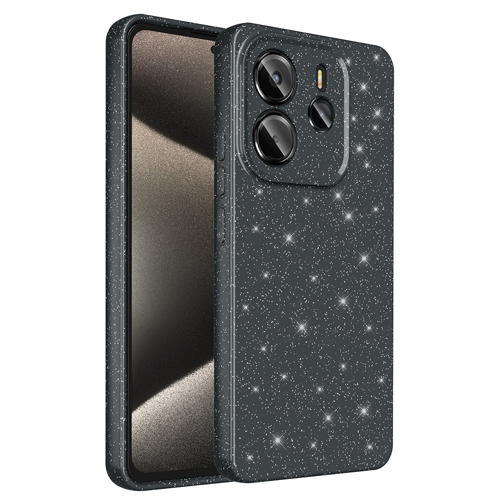 Xiaomi Redmi Note 14 Kılıf Kamera Korumalı Simli Lüks Zore Koton Kapak