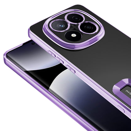 Xiaomi Redmi Note 14 Pro 4G Kılıf Kamera Korumalı Logo Gösteren Zore Omega Kapak