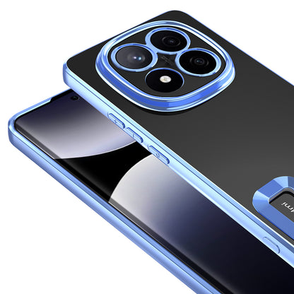 Xiaomi Redmi Note 14 Pro 4G Kılıf Kamera Korumalı Logo Gösteren Zore Omega Kapak