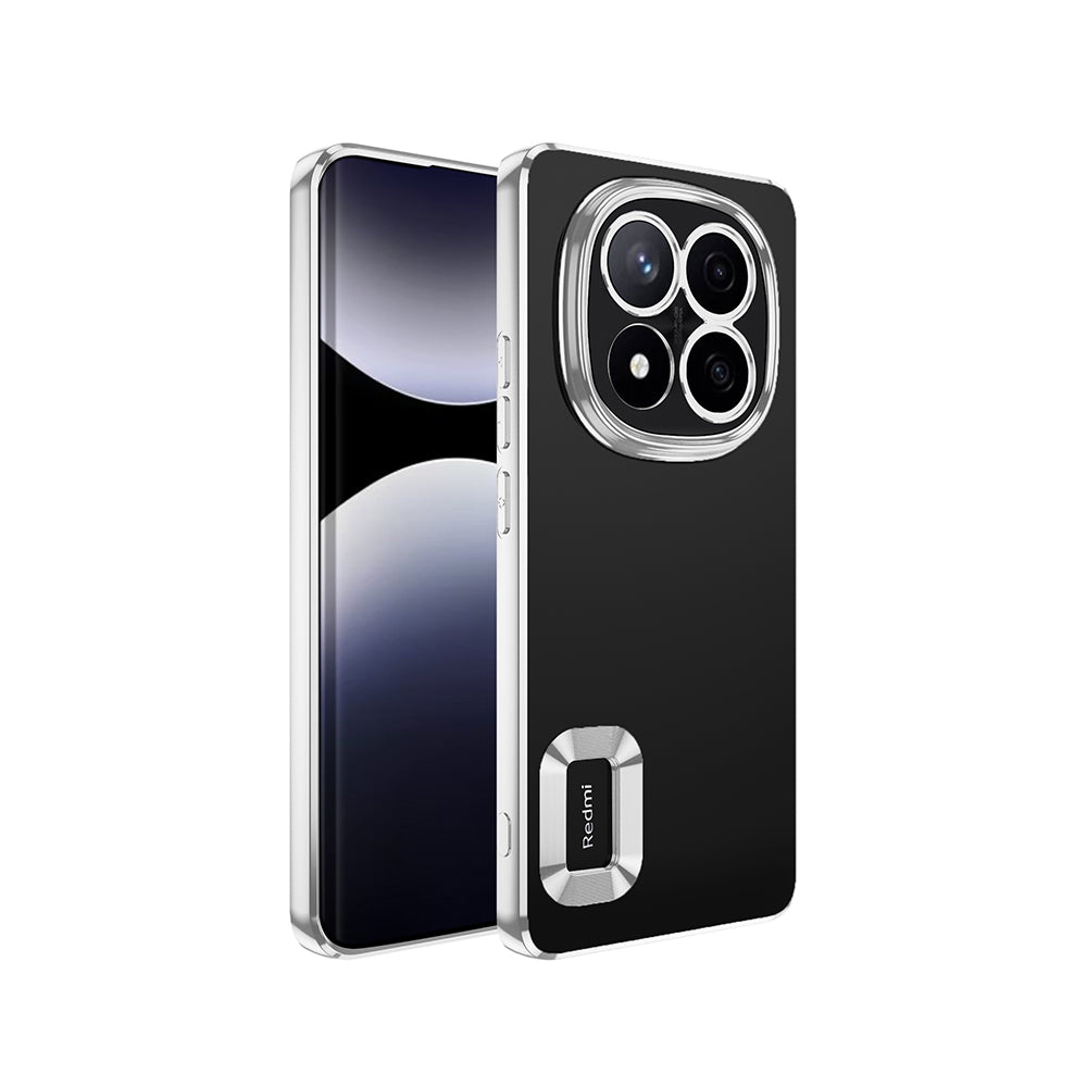 Xiaomi Redmi Note 14 Pro 4G Kılıf Kamera Korumalı Logo Gösteren Zore Omega Kapak