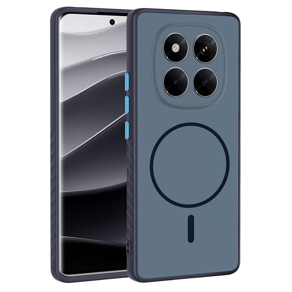 Xiaomi Redmi Note 14 Pro 4G Kılıf M-safe Şarj Özellikli Zore Tea Kapak