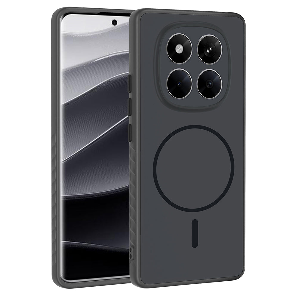 Xiaomi Redmi Note 14 Pro 4G Kılıf M-safe Şarj Özellikli Zore Tea Kapak