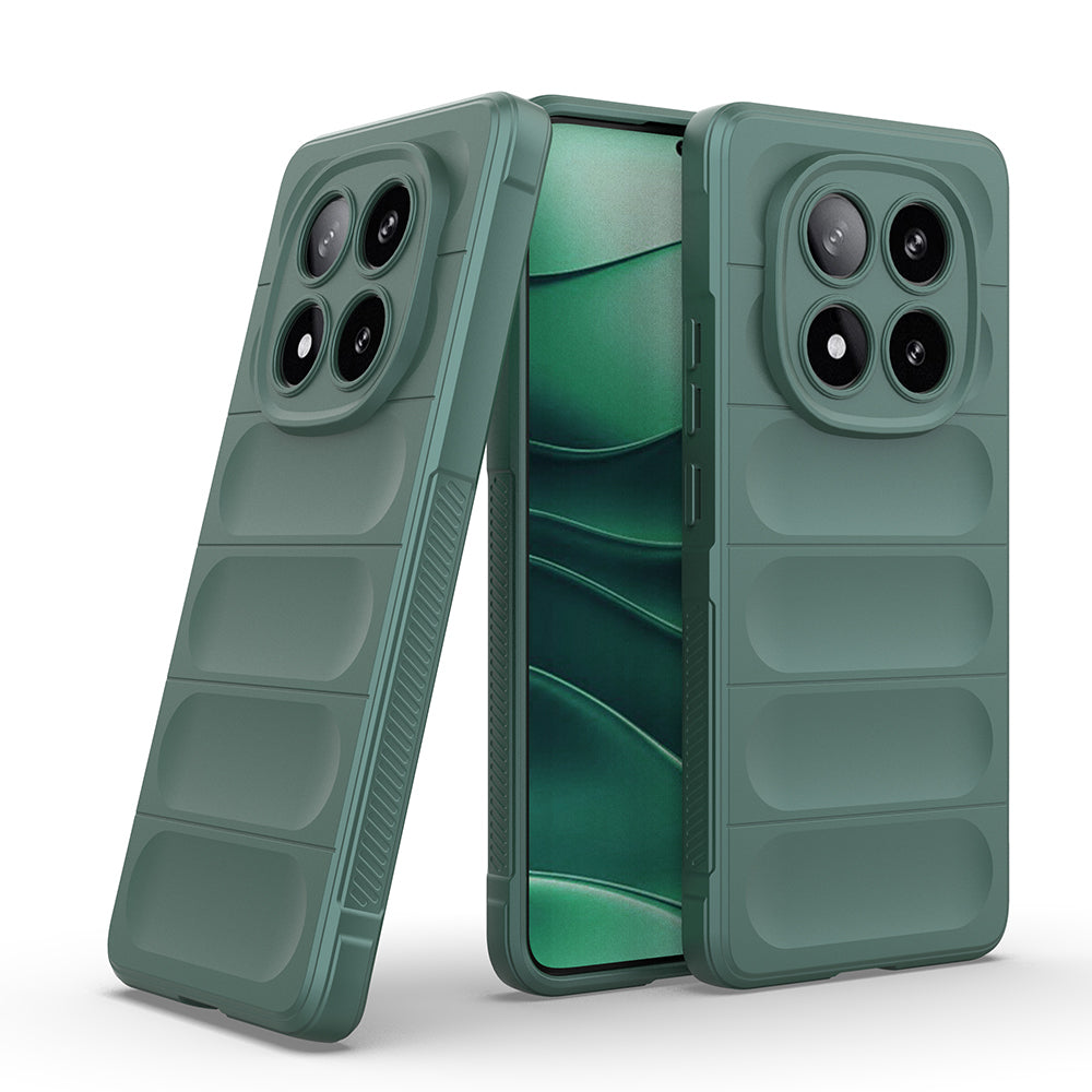 Xiaomi Redmi Note 14 Pro 5G Kılıf Esnek TPU Oyuklu Arka Yüzey Tasarımlı Zore Etnik Silikon Kapak