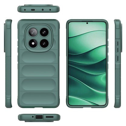 Xiaomi Redmi Note 14 Pro 5G Kılıf Esnek TPU Oyuklu Arka Yüzey Tasarımlı Zore Etnik Silikon Kapak