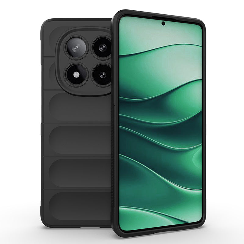 Xiaomi Redmi Note 14 Pro 5G Kılıf Esnek TPU Oyuklu Arka Yüzey Tasarımlı Zore Etnik Silikon Kapak