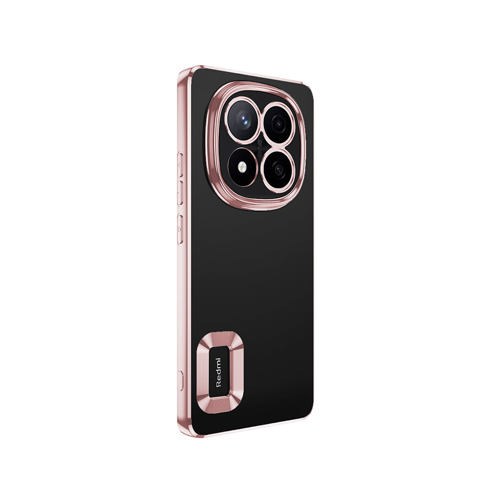 Xiaomi Redmi Note 14 Pro 5G Kılıf Kamera Korumalı Logo Gösteren Zore Omega Kapak