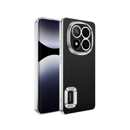 Xiaomi Redmi Note 14 Pro 5G Kılıf Kamera Korumalı Logo Gösteren Zore Omega Kapak