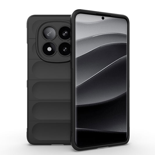 Xiaomi Redmi Note 14 Pro Plus Kılıf Esnek TPU Oyuklu Arka Yüzey Tasarımlı Zore Etnik Silikon Kapak