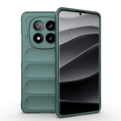 Xiaomi Redmi Note 14 Pro Plus Kılıf Esnek TPU Oyuklu Arka Yüzey Tasarımlı Zore Etnik Silikon Kapak