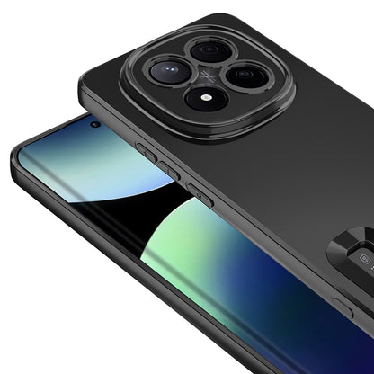 Xiaomi Redmi Note 14 Pro Plus Kılıf Kamera Korumalı Logo Gösteren Zore Omega Kapak