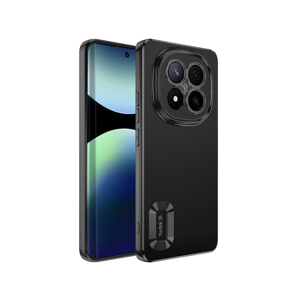 Xiaomi Redmi Note 14 Pro Plus Kılıf Kamera Korumalı Logo Gösteren Zore Omega Kapak