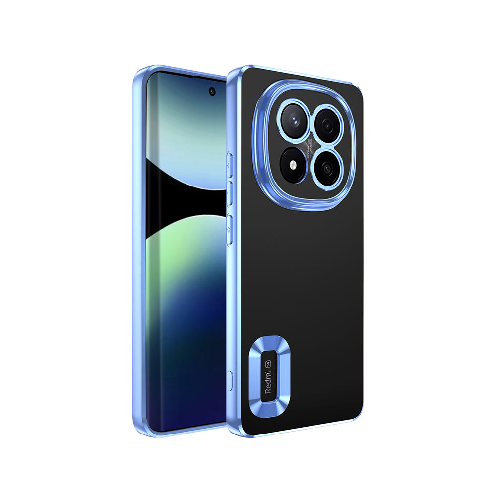 Xiaomi Redmi Note 14 Pro Plus Kılıf Kamera Korumalı Logo Gösteren Zore Omega Kapak