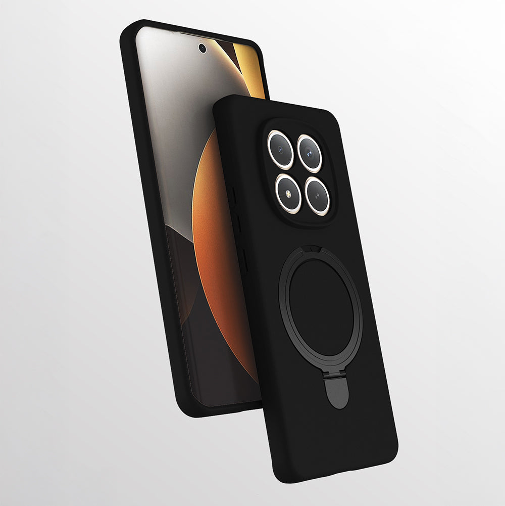 Xiaomi Redmi Note 15 4G Kılıf M-safe Şarj Özellikli Standlı Zore Samara Kapak