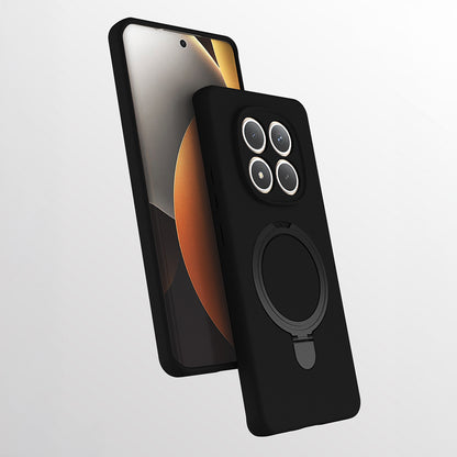 Xiaomi Redmi Note 15 4G Kılıf M-safe Şarj Özellikli Standlı Zore Samara Kapak