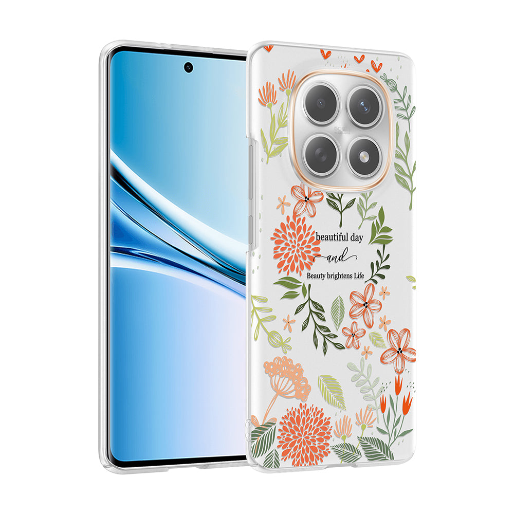 Xiaomi Redmi Note 15 5G Kılıf Kamera Korumalı Desenli Zore Klip Kapak