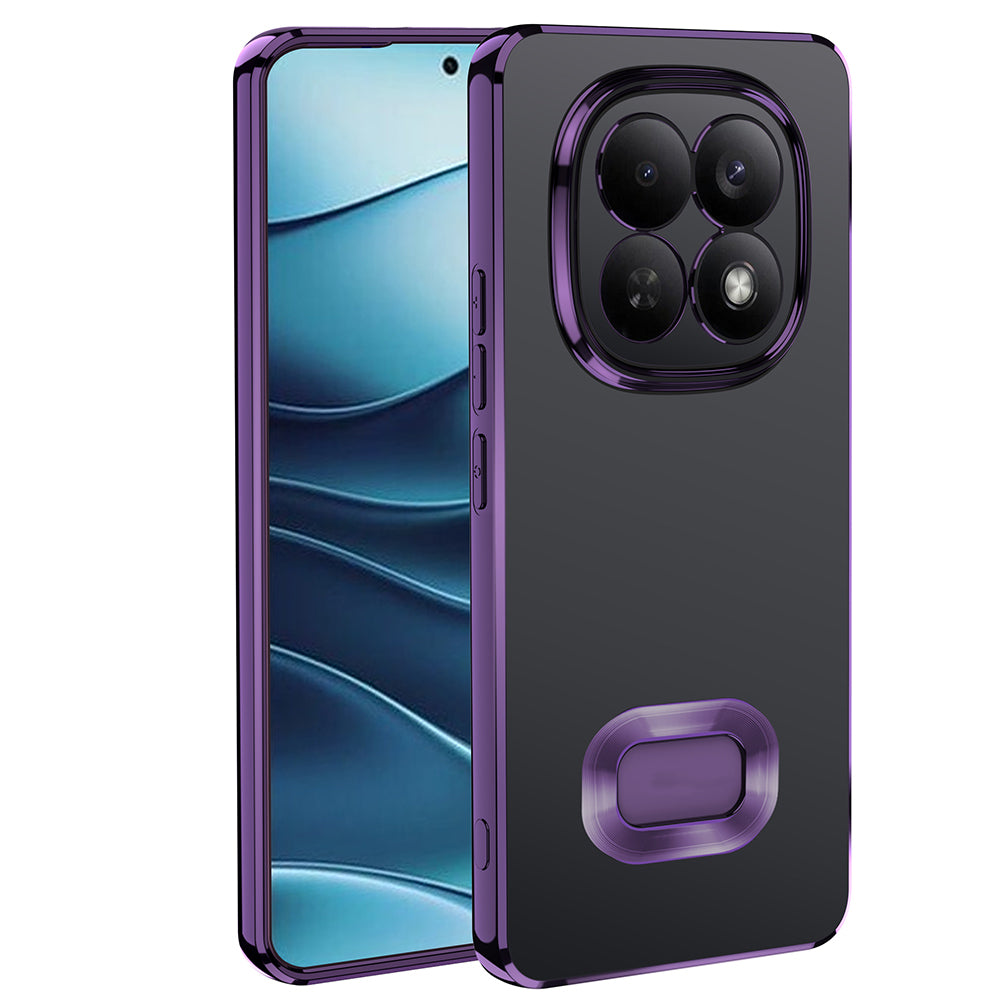 Xiaomi Redmi Note 15 5G Kılıf Kamera Korumalı Logo Gösteren Zore Omega Kapak