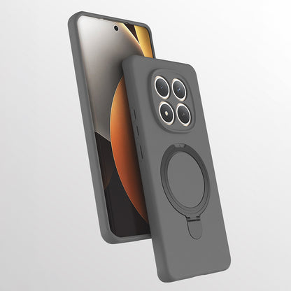 Xiaomi Redmi Note 15 5G Kılıf M-safe Şarj Özellikli Standlı Zore Samara Kapak