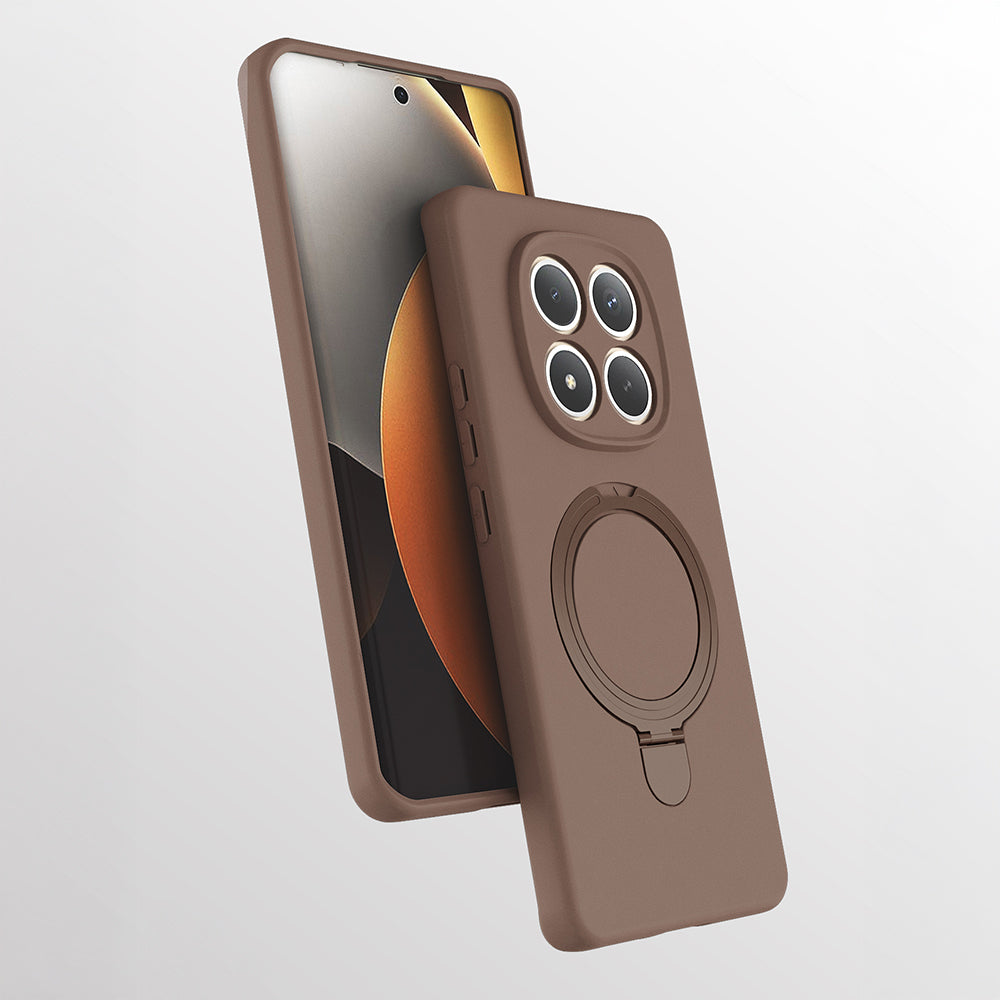 Xiaomi Redmi Note 15 5G Kılıf M-safe Şarj Özellikli Standlı Zore Samara Kapak
