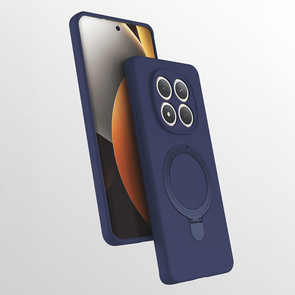 Xiaomi Redmi Note 15 5G Kılıf M-safe Şarj Özellikli Standlı Zore Samara Kapak