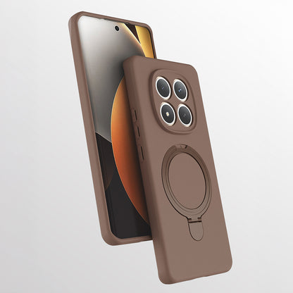 Xiaomi Redmi Note 15 Pro 4G Kılıf M-safe Şarj Özellikli Standlı Zore Samara Kapak