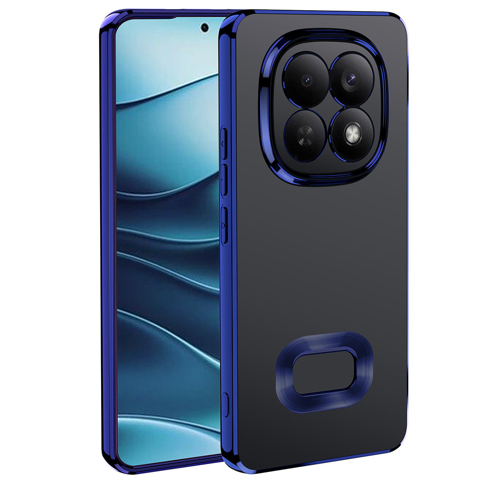 Xiaomi Redmi Note 15 Pro Kılıf Kamera Korumalı Logo Gösteren Zore Omega Kapak
