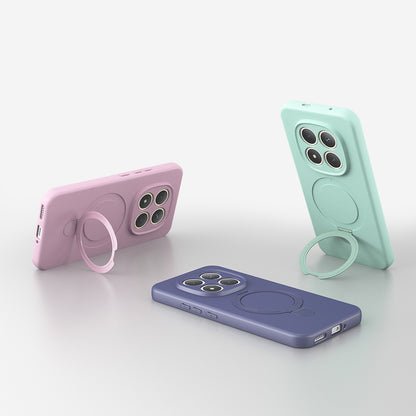 Xiaomi Redmi Note 15 Pro Kılıf M-safe Şarj Özellikli Standlı Zore Samara Kapak