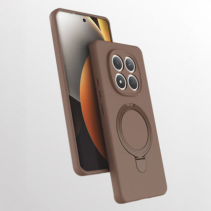 Xiaomi Redmi Note 15 Pro Kılıf M-safe Şarj Özellikli Standlı Zore Samara Kapak