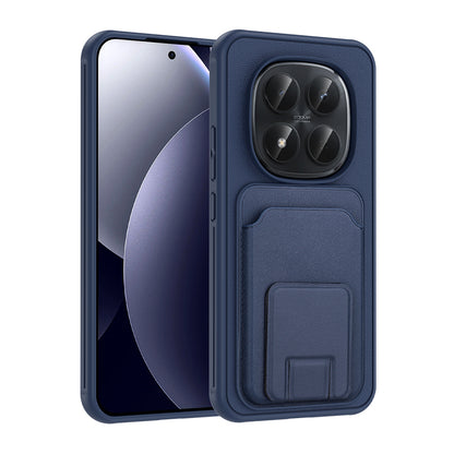 Xiaomi Redmi Note 15 Pro Plus Kılıf Kartlıklı TPU Zore Bikart Kapak