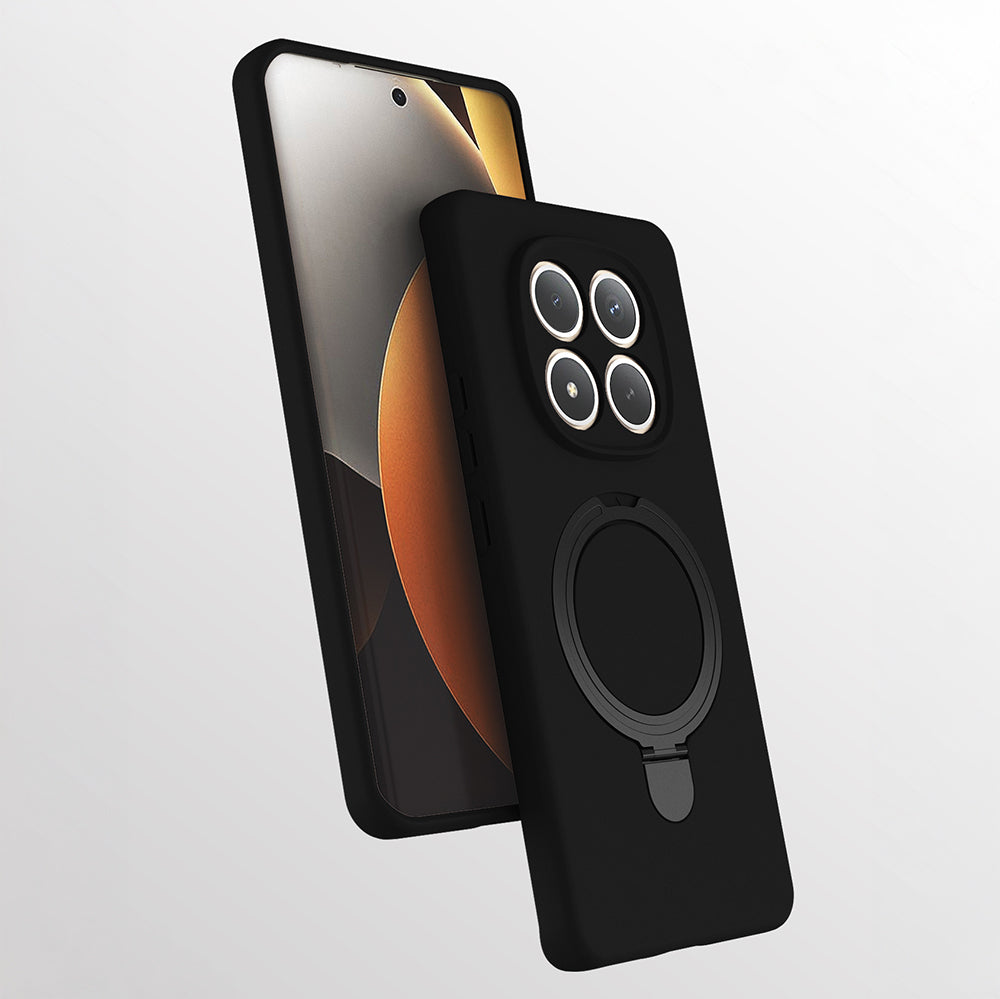 Xiaomi Redmi Note 15 Pro Plus Kılıf M-safe Şarj Özellikli Standlı Zore Samara Kapak