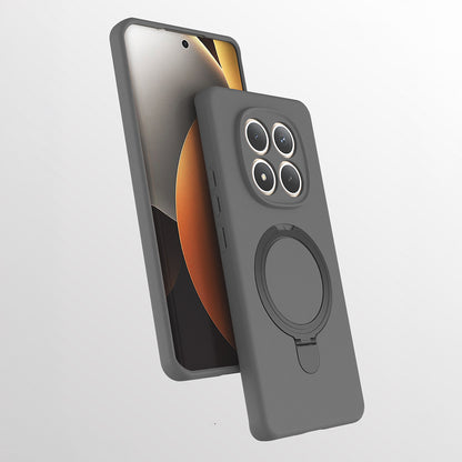 Xiaomi Redmi Note 15 Pro Plus Kılıf M-safe Şarj Özellikli Standlı Zore Samara Kapak