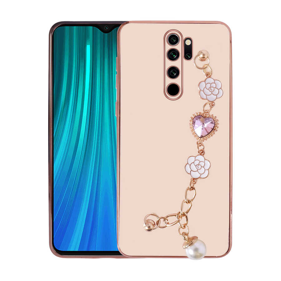 Xiaomi Redmi Note 8 Pro Kılıf El Tutamaçlı Kamera Korumalı Zore Taka Silikon Kapak
