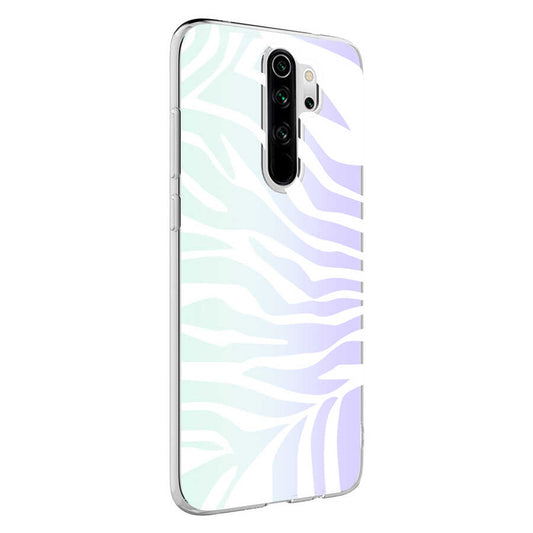 Xiaomi Redmi Note 8 Pro Kılıf Zore M-Blue Desenli Kapak