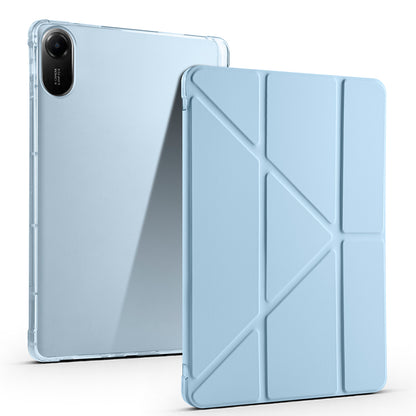 Xiaomi Redmi Pad 2 Kılıf Zore Tri Folding Kalem Bölmeli Standlı Kılıf