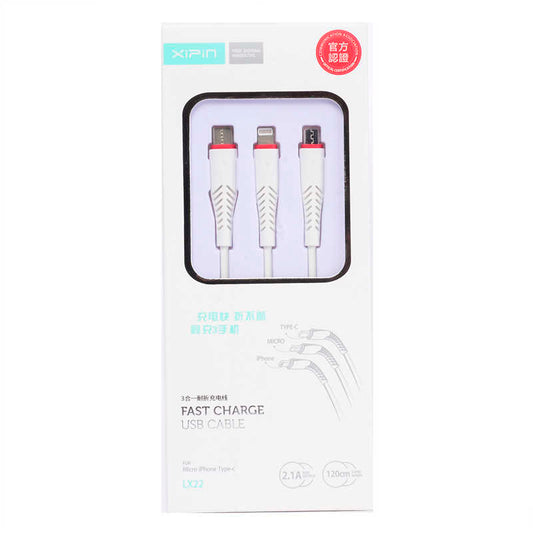 Xipin LX22 3 in 1 Usb Kablo