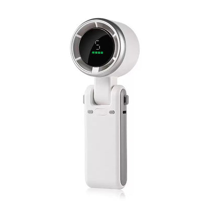 Zore DD5021 Dijital LED Göstergeli Boyun Askılı Katlanabilir Portatif Mini Soğutucu El Fanı