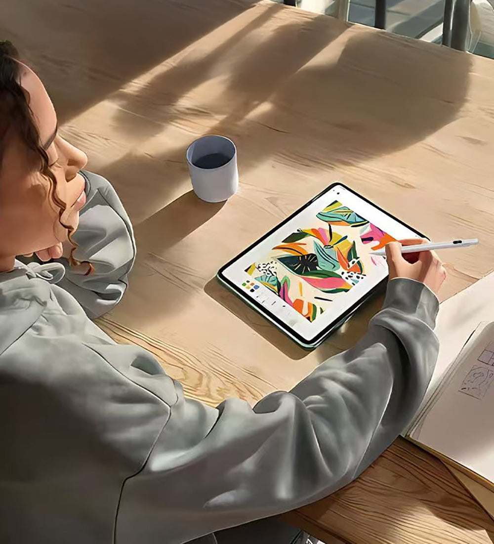 Zore Pencil 18 Stylus Universal Dijital Led Göstergeli Dokunmatik Tablet Kalemi