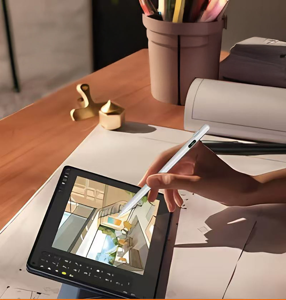 Zore Pencil 19 Stylus Dijital Led Göstergeli Dokunmatik Tablet Kalemi