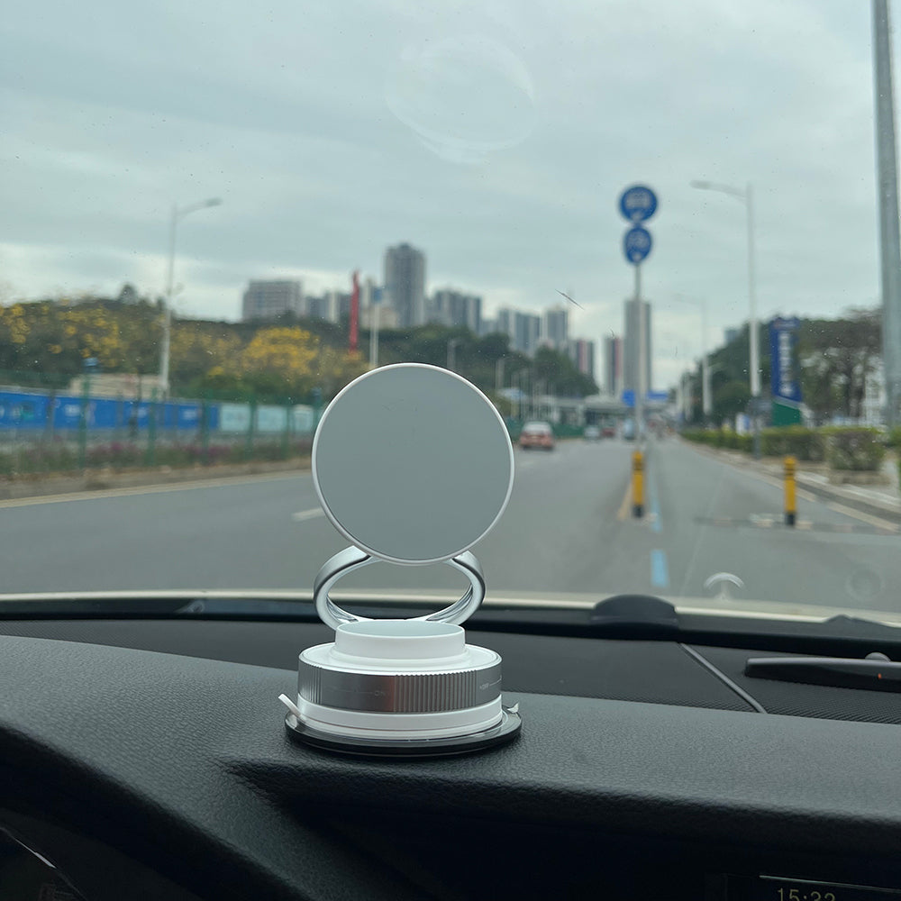 Zore T28 Vakum Özellikli 360 Derece Dönebilen Magnetik Telefon Tutucu