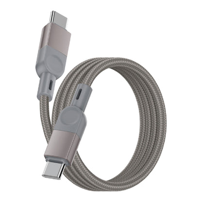 Zore ZR-44 Type-C to Type-C PD 100W Örgü Tasarımlı Hızlı Şarj Özellikli Data ve Şarj Kablosu 1M