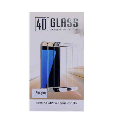Galaxy S6 Edge Plus Zore 4D First Glass Cam Ekran Koruyucu - 2
