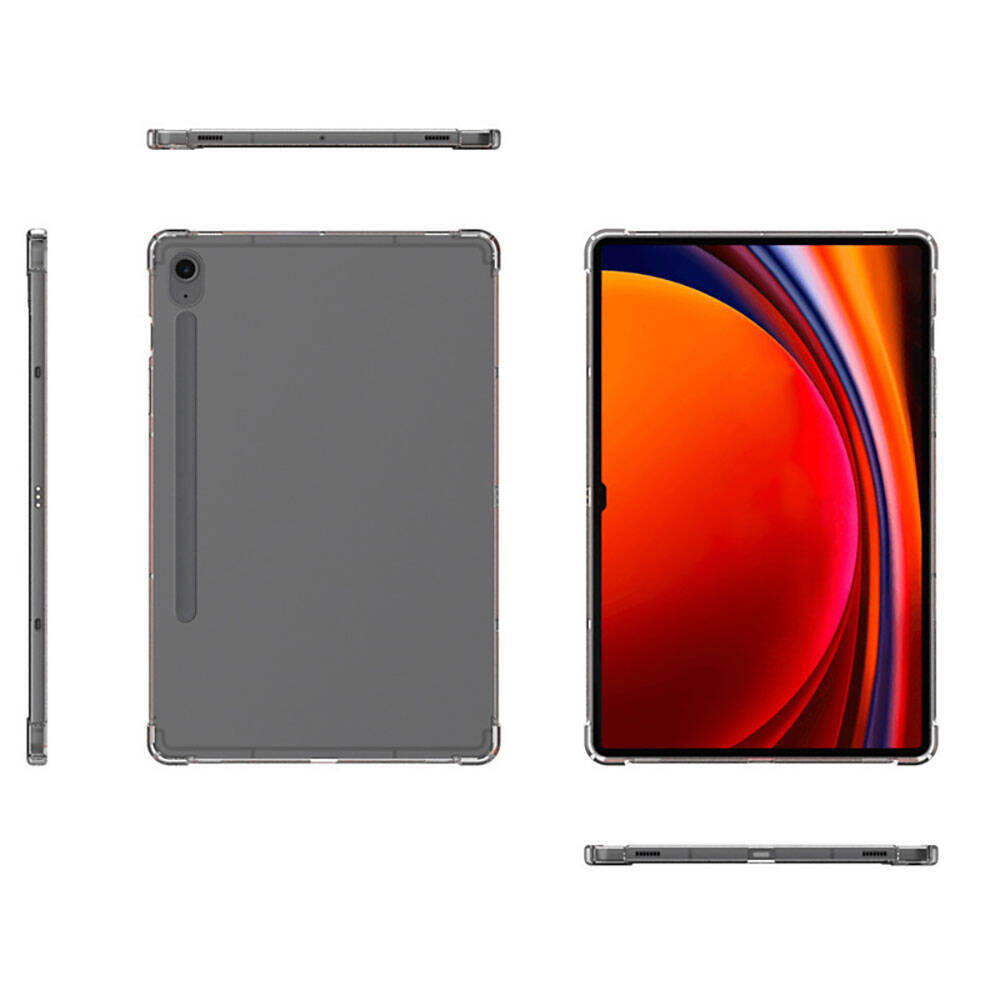 Galaxy Tab S8 Kılıf Zore Tablet Nitro Anti Shock Silikon Kapak - 5