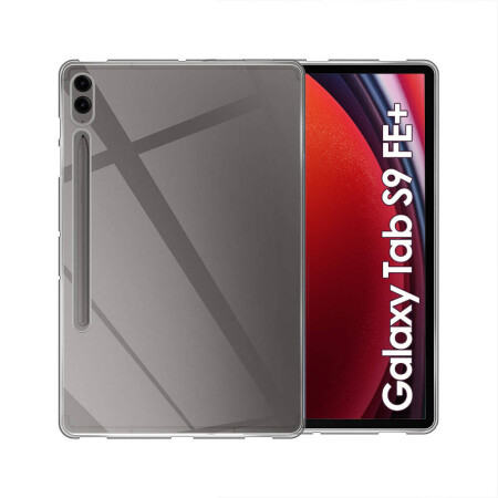 Galaxy Tab S9 FE Plus Kılıf Zore Tablet Süper Silikon Kapak - 2