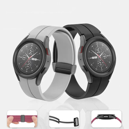 Galaxy Watch 4 44mm Zore KRD-84 Silikon Kordon - 27