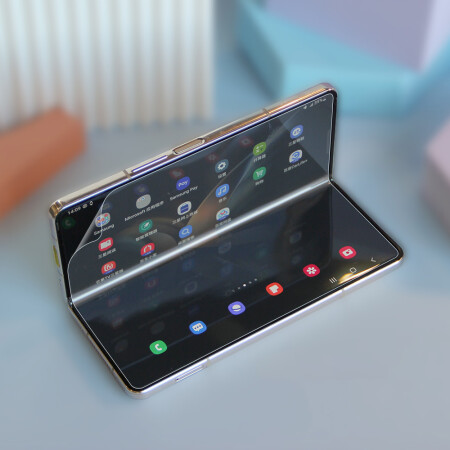Galaxy Z Fold 3 Zore Hizalama Aparatlı S-Fit Body Ekran Koruyucu - 5