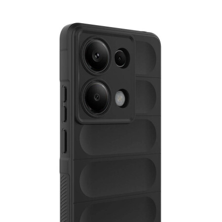 Redmi Note 13 Pro 4G Kılıf Esnek TPU Oyuklu Arka Yüzey Tasarımlı Zore Etnik Silikon Kapak - 10